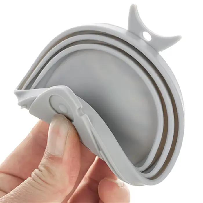Couvercle universel de nourriture pour animaux de compagnie en Silicone