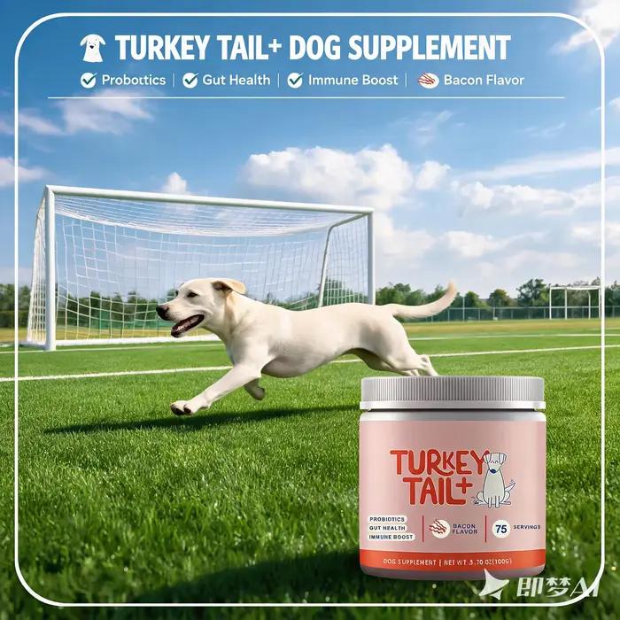 Complément Probiotique pour Animaux de Compagnie avec des Ingrédients Doux et Sûrs, Nourrit en Douceur les Chiens pour un Confort Physique, Produit de Soin Quotidien pour Canins