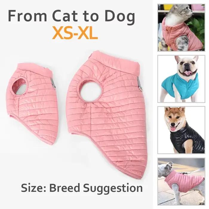 Veste rembourrée pour chien