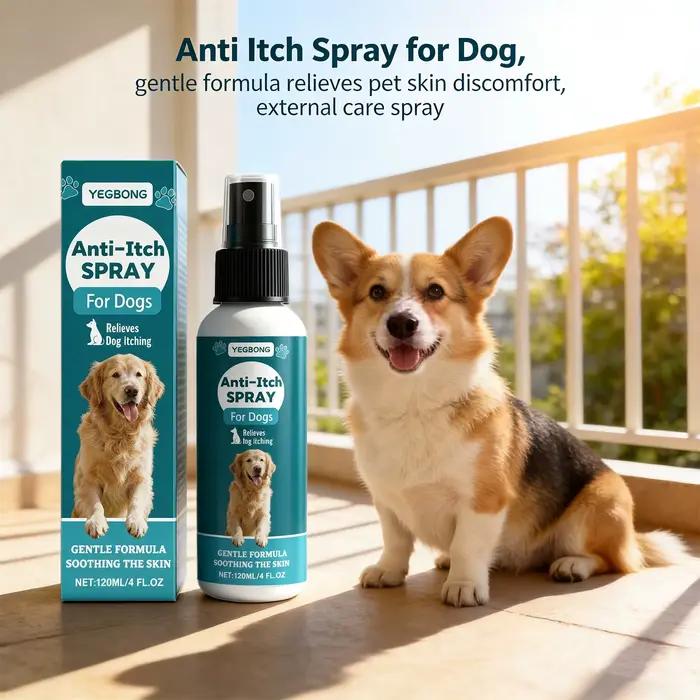Spray anti-démangeaisons pour chien