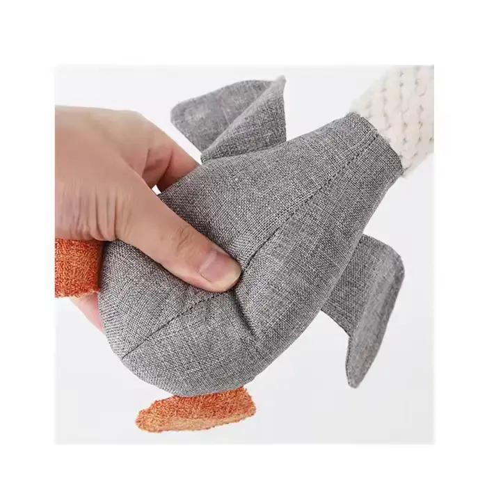 Jouet de canard en peluche écologique pour chien