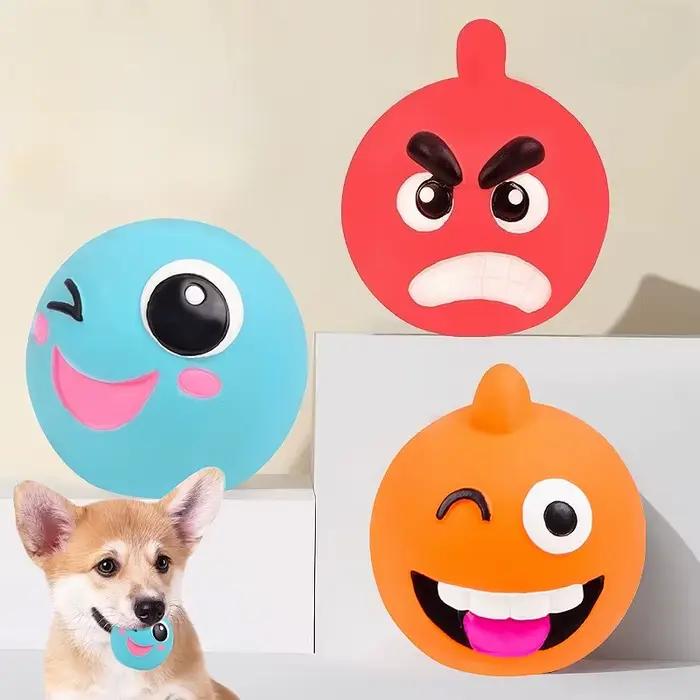 Jouet sonore pour chien avec un Design de gros globe oculaire mignon