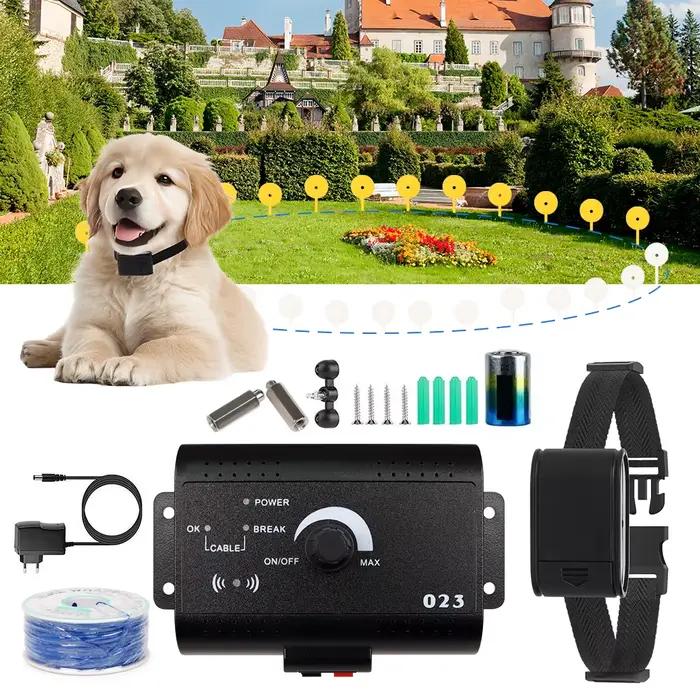 Système de clôture électrique souterraine pour animaux de compagnie