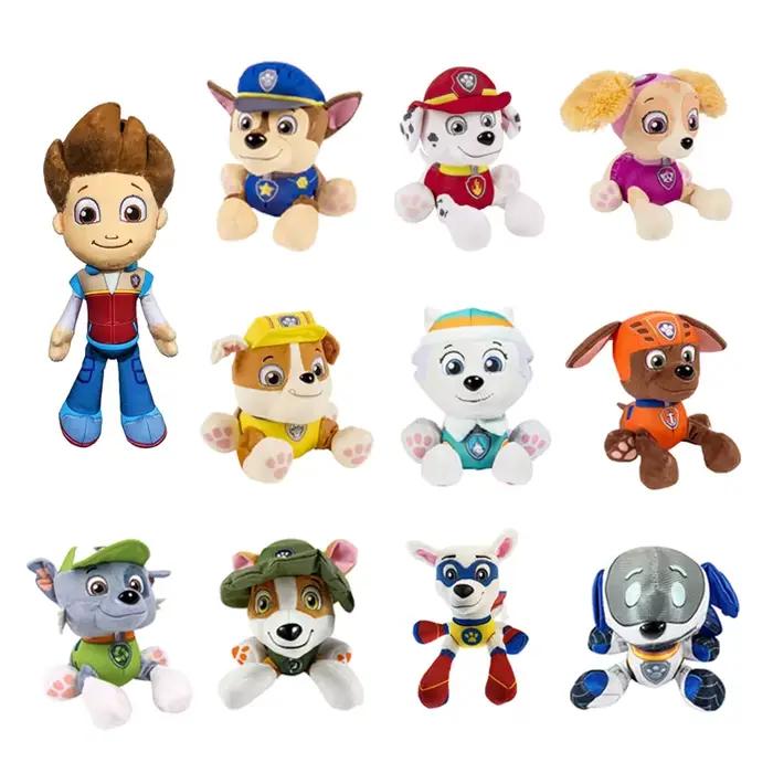 19 cm dessin animé chien patte en peluche poupée Chase Rock Animal