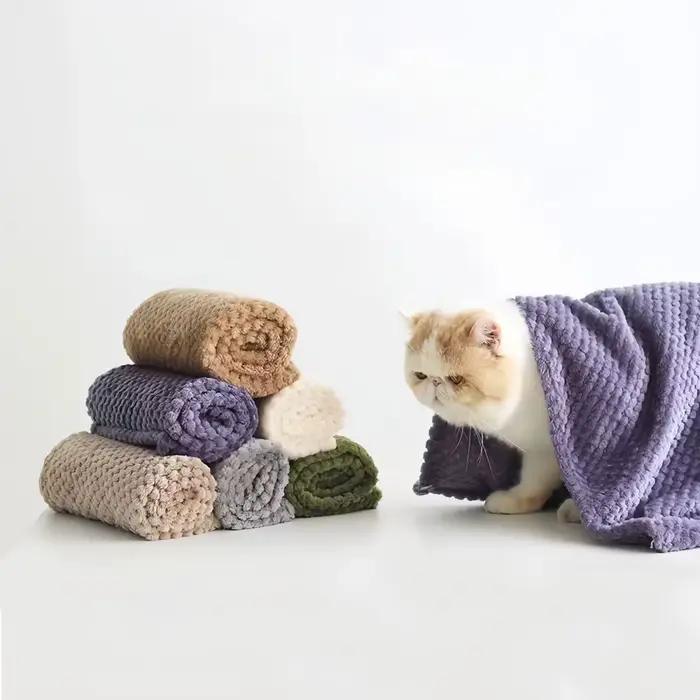 Couverture pour animaux de compagnie moelleuse Ultra douce 70x100CM