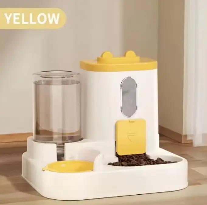 Distributeur d'eau et de nourriture pour chat 2 en 1