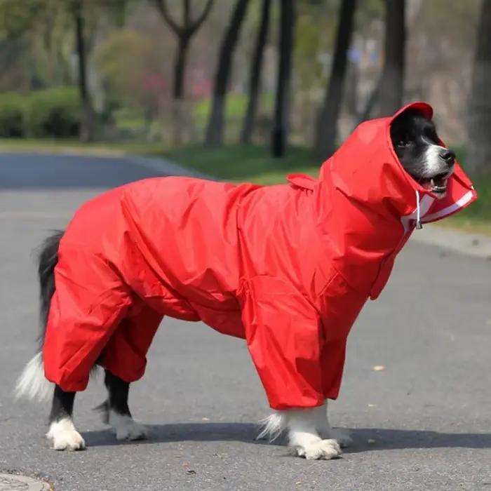 Vêtements imperméables pour chiens