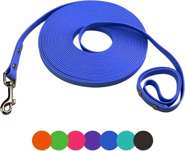 Laisse imperméable longue en Pvc pour chien