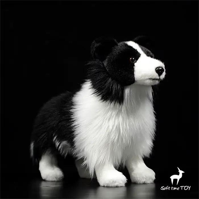 Border Collie-Peluche haute fidélité Anime