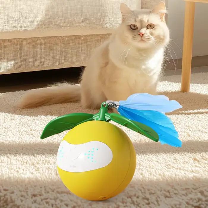 Nouveau modèle de jouet pour chat - Lumière laser intelligente auto-amusante pour jouer avec les chats et les animaux de compagnie