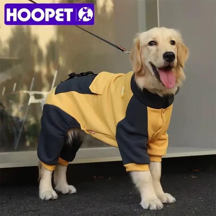 HOOPET sport chien veste quatre pieds vêtements pour chiens Labrador Retriever Golden