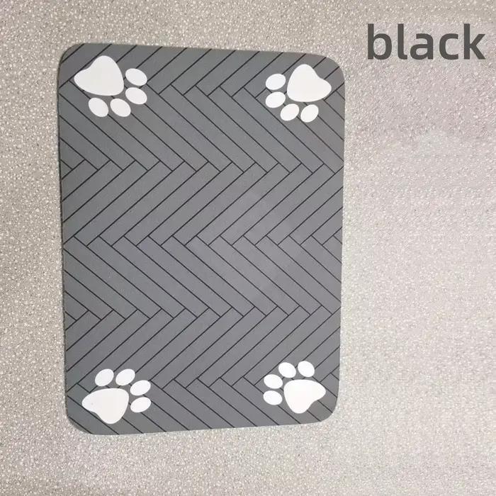 S (petit chaton)、 M、L tapis d'alimentation absorbant pour animaux de compagnie