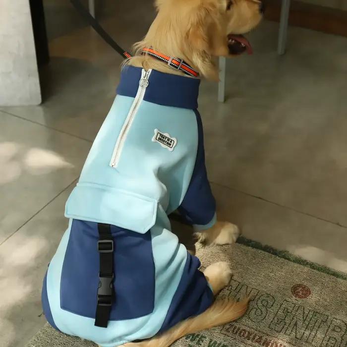 HOOPET sport chien veste quatre pieds vêtements pour chiens Labrador Retriever Golden