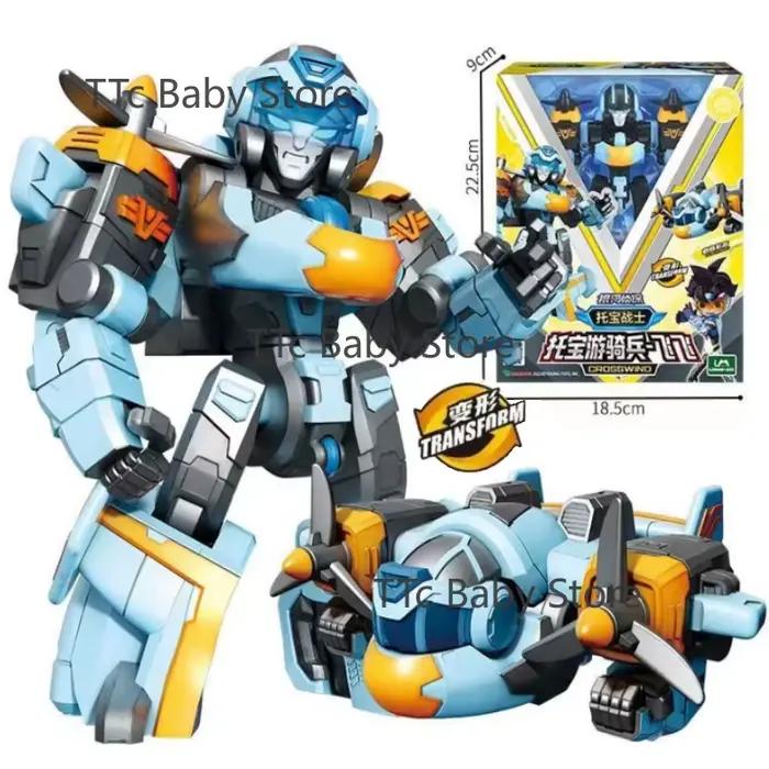 TOBOT frère Tobot guerrier galaxie détective coréen Anime transformer Robot figurine déformation jouets enfants garçons Robot cadeaux