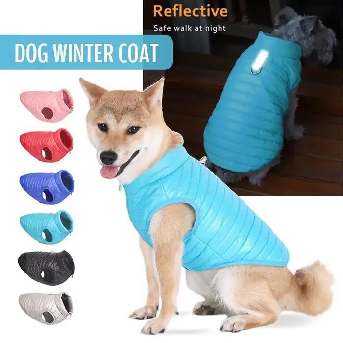 Veste rembourrée pour chien