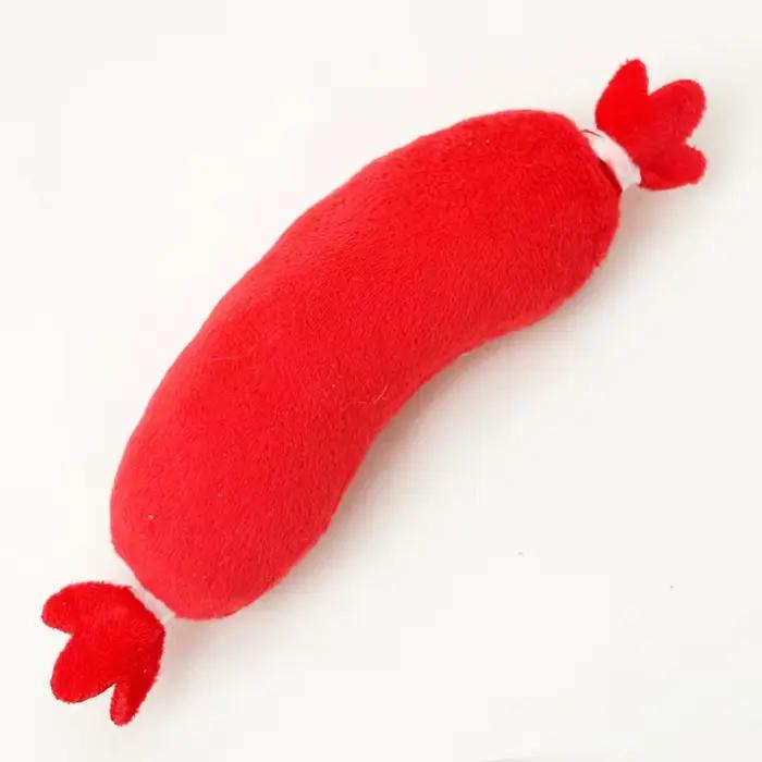Jouet en peluche sonore pour chien