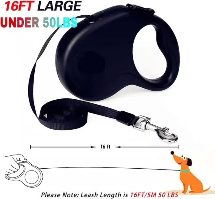 Collier de Roulette rétractable pour chien