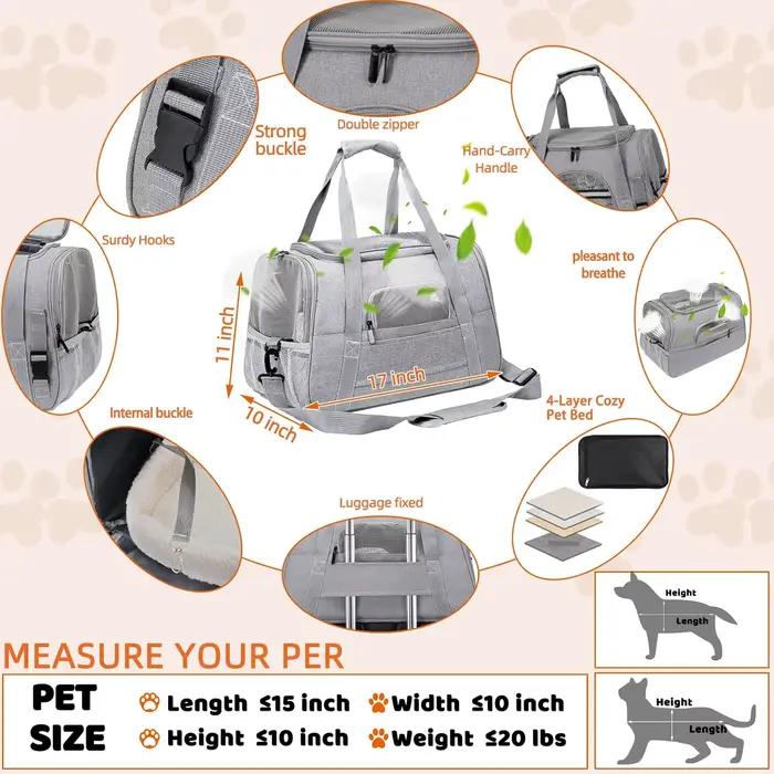 Sac de transport pour animaux de compagnie