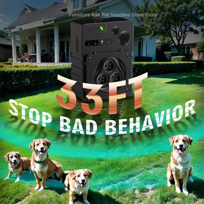 Dispositif Anti-aboiement ultrasonique pour chiens
