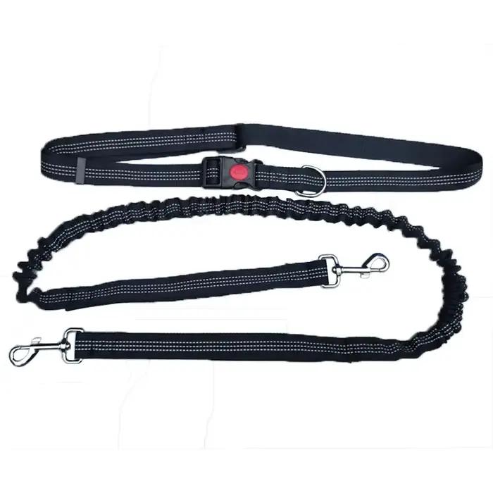 Laisse de chien mains libres pour animaux de compagnie marche course Jogging