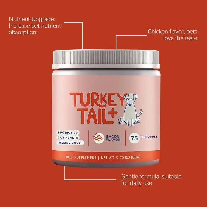 Complément Probiotique pour Animaux de Compagnie avec des Ingrédients Doux et Sûrs, Nourrit en Douceur les Chiens pour un Confort Physique, Produit de Soin Quotidien pour Canins