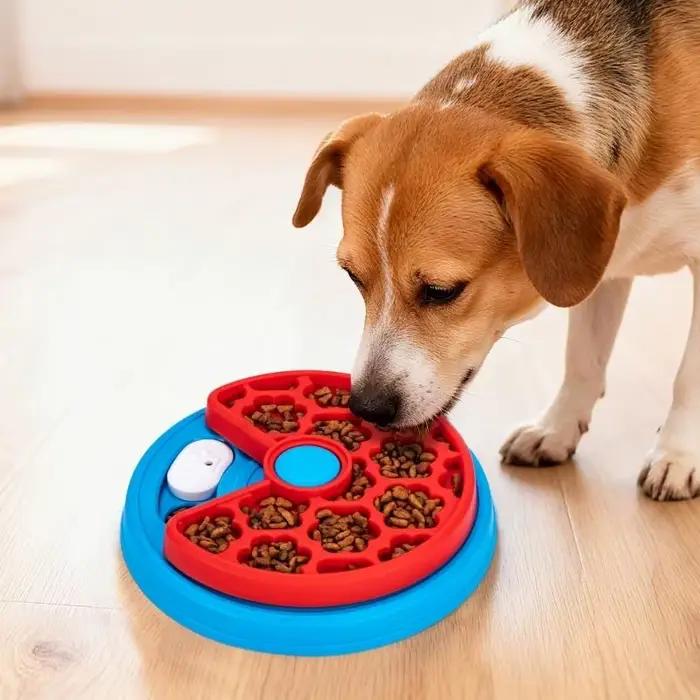 Bol à alimentation lente à 3 couches pour animaux