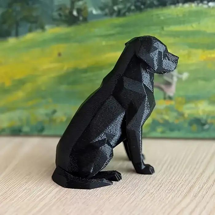 Statue de chien labrador imprimée en 3D