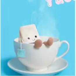 Nouveaux jouets interactifs créatifs pour chiens et chats en forme de sachet de thé