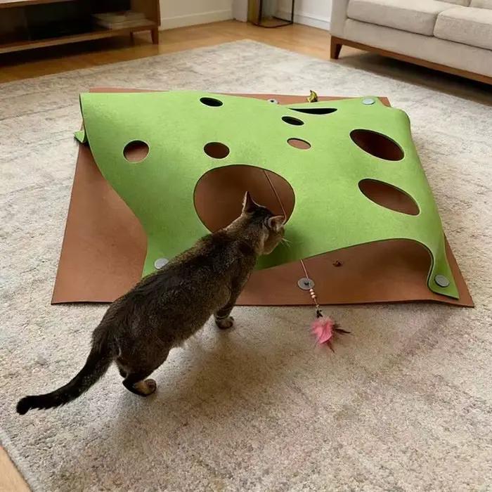 Tunnel interactif pour chat