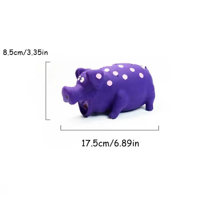 Jouet cochon en Latex pour animaux de compagnie