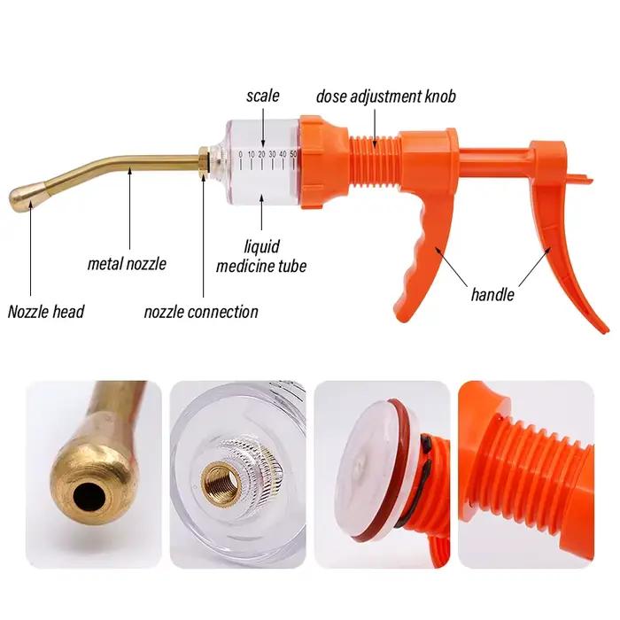 Pistolet d'alimentation vétérinaire pour animaux