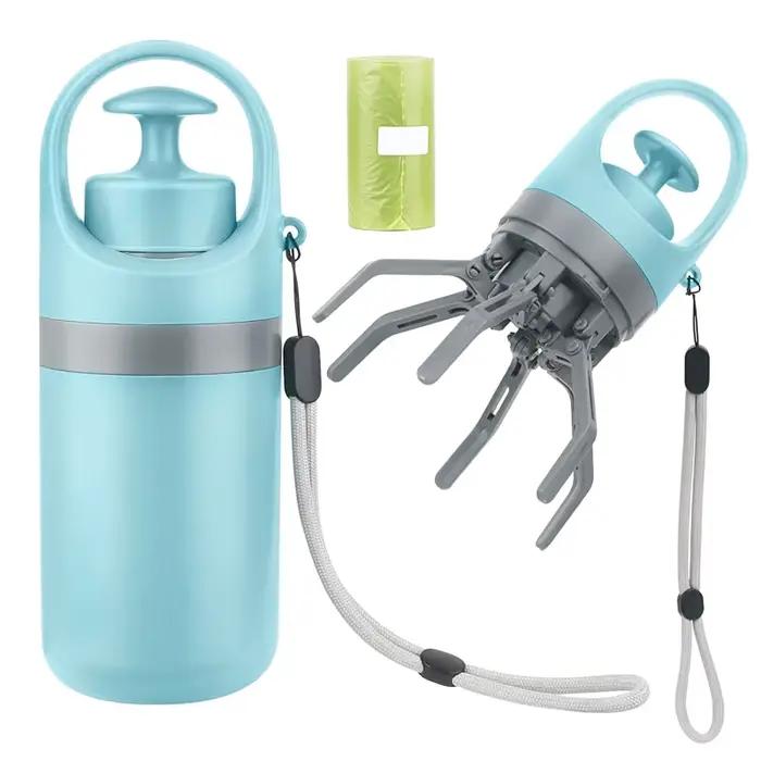Pelle à excréments de chien Portable avec sac poubelle