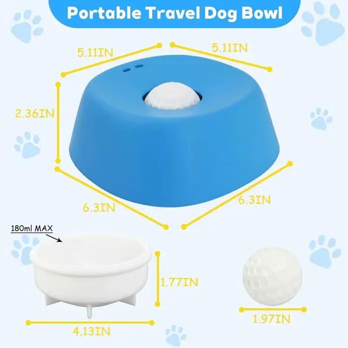 Bol pour chien à mangeoire lente Anti-étouffement