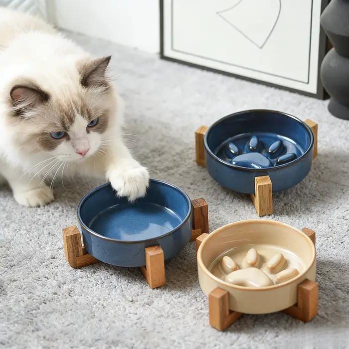 Gamelle anti-étouffement à alimentation lente pour chien avec base antidérapante