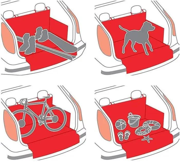 Housse de siège de voiture pour chien