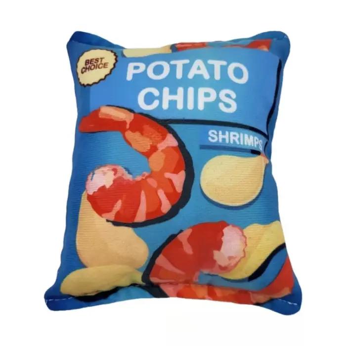 Jouet pour chien amusant en forme de sac de chips
